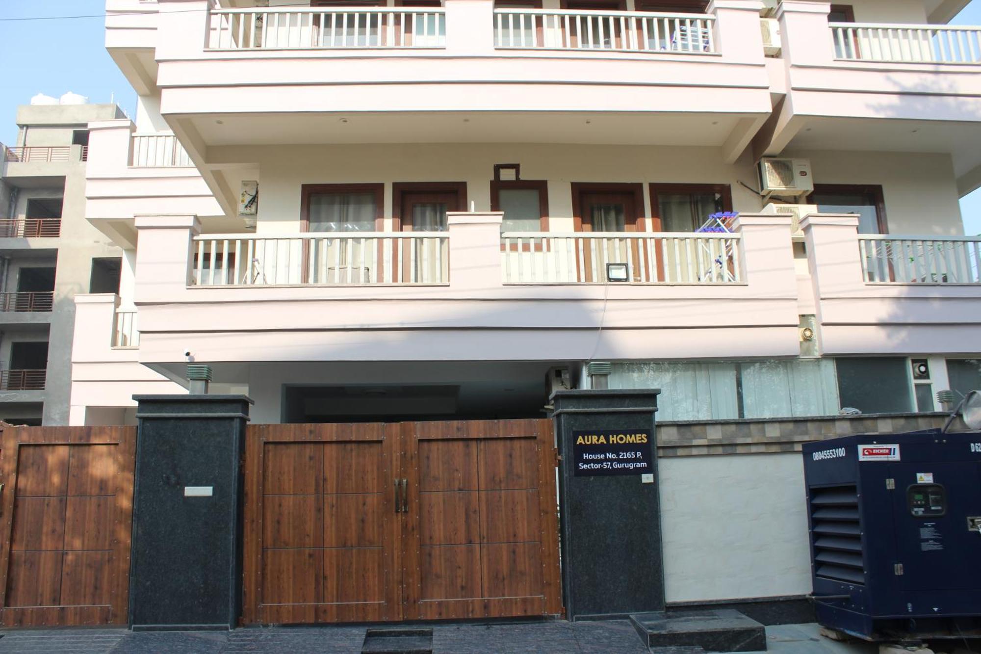 Aura Luxury Studio I Couple Friendly I Near Golf Course Road, Sector 57, Ґурґаон Екстер'єр фото